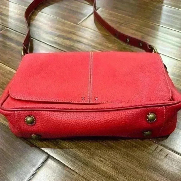Liz Claiborne Vintage red shoulder Bag - Picture 4 of 5